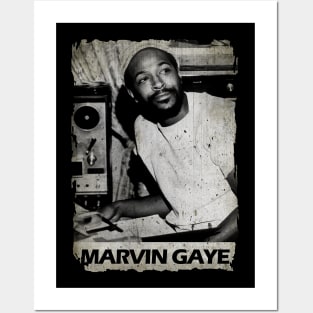 Marvin Gaye - Vintage On Frame Posters and Art